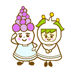 Iavender girl and lily of the valley