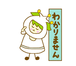 Iavender girl and lily of the valley sticker #5069328