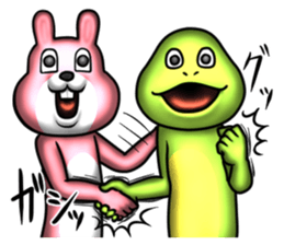 Dear animal costume sticker #5069495