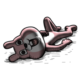 Dear animal costume sticker #5069498