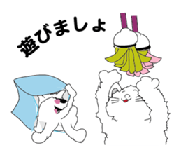 one day of calico cat mako sticker #5069919