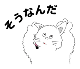one day of calico cat mako sticker #5069929