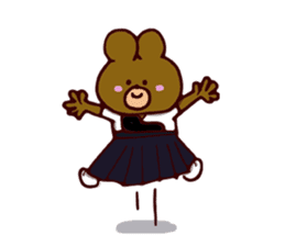 Kyudo Bear sticker #5070113