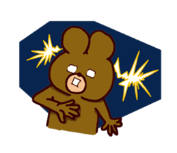 Kyudo Bear sticker #5070117
