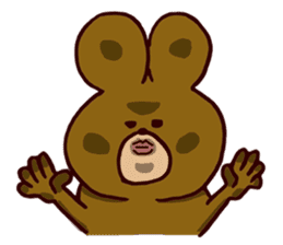 Kyudo Bear sticker #5070119