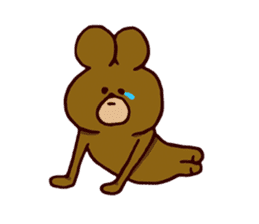 Kyudo Bear sticker #5070120