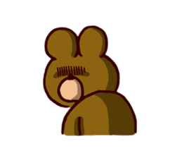 Kyudo Bear sticker #5070122