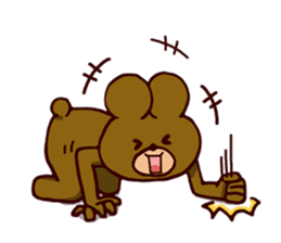 Kyudo Bear sticker #5070137