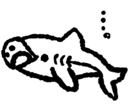 Man in the uninhabited island. sticker #5070547