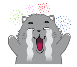 PAO PAO & the Cat Next Door sticker #5071110