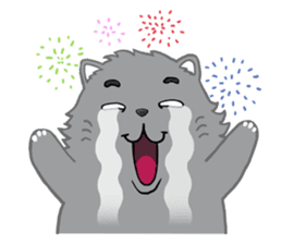 PAO PAO & the Cat Next Door sticker #5071110