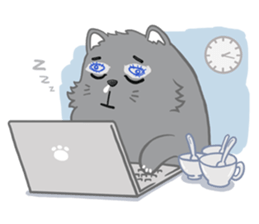 PAO PAO & the Cat Next Door sticker #5071111