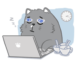 PAO PAO & the Cat Next Door sticker #5071111