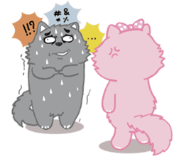 PAO PAO & the Cat Next Door sticker #5071139