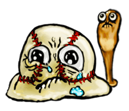 Baseball stickers, for bat and ball fans sticker #5071305