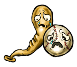 Baseball stickers, for bat and ball fans sticker #5071329