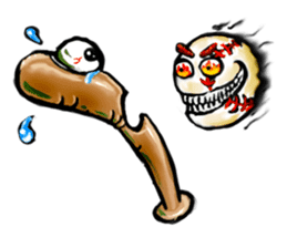 Baseball stickers, for bat and ball fans sticker #5071330