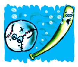 Baseball stickers, for bat and ball fans sticker #5071338