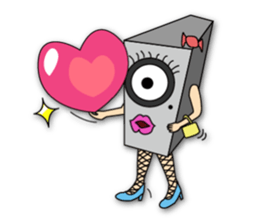 HeadphoneDog Audio Robot sticker #5071345