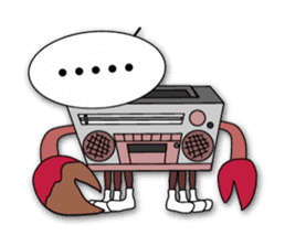 HeadphoneDog Audio Robot sticker #5071349