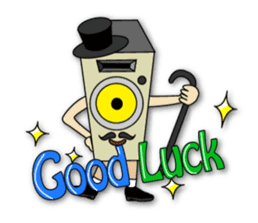 HeadphoneDog Audio Robot sticker #5071362