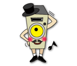HeadphoneDog Audio Robot sticker #5071363