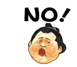 Legend of Sumo Wrestler 'Gotzan' sticker #5071985