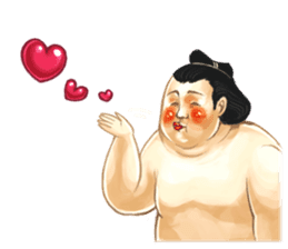 Legend of Sumo Wrestler 'Gotzan' sticker #5071987