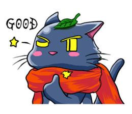 Ninja Cat of Ne-Konohagakure. sticker #5072475