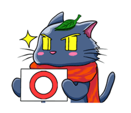 Ninja Cat of Ne-Konohagakure. sticker #5072488