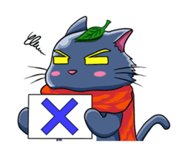 Ninja Cat of Ne-Konohagakure. sticker #5072489