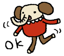 mamezo of coffee beans 2 sticker #5072503