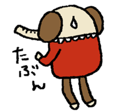 mamezo of coffee beans 2 sticker #5072510