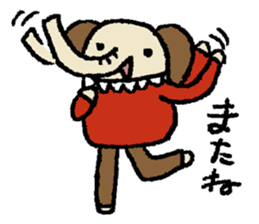 mamezo of coffee beans 2 sticker #5072512