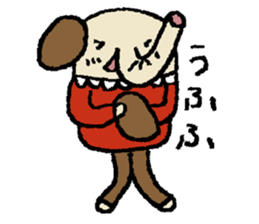 mamezo of coffee beans 2 sticker #5072513