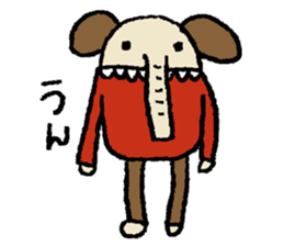 mamezo of coffee beans 2 sticker #5072520