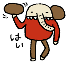 mamezo of coffee beans 2 sticker #5072524