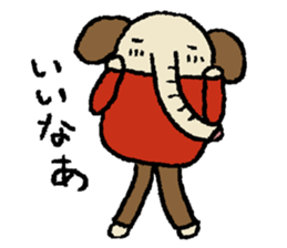 mamezo of coffee beans 2 sticker #5072534