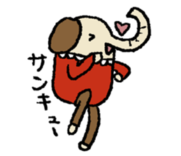 mamezo of coffee beans 2 sticker #5072538