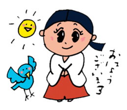Shrine-Girl Mico sticker #5073062