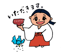 Shrine-Girl Mico sticker #5073068