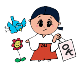 Shrine-Girl Mico sticker #5073074