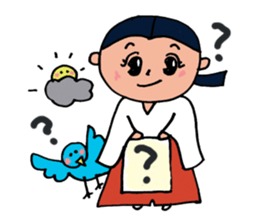 Shrine-Girl Mico sticker #5073075