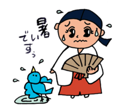 Shrine-Girl Mico sticker #5073078