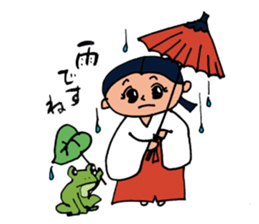 Shrine-Girl Mico sticker #5073081