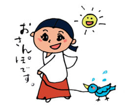 Shrine-Girl Mico sticker #5073082