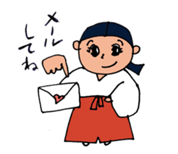 Shrine-Girl Mico sticker #5073084