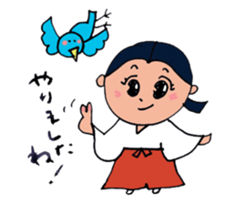 Shrine-Girl Mico sticker #5073085