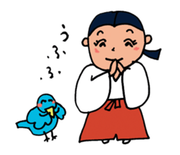 Shrine-Girl Mico sticker #5073086