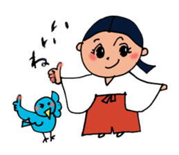 Shrine-Girl Mico sticker #5073087